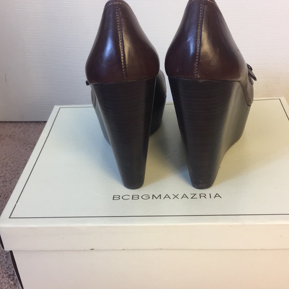 Bcbgmaxazria leather platform pumps - Picture 2 of 4